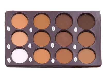 12 Color Makeup Plate